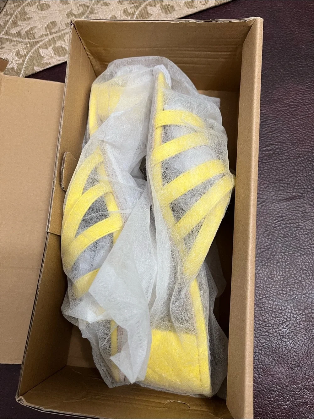 YDN yellow sandals 7.5